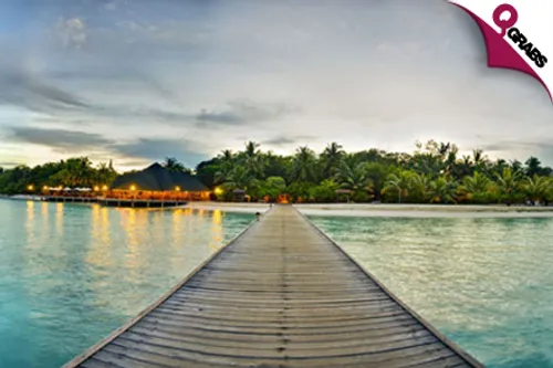 From QR2199 Per Person Enjoy 5* Maldives Luxury at Paradise Island Resort for 2 Nights OR 3 Nights with Breakfasts, Dinners and Transportation - Options with FLIGHTS Available! (Up to QR11600 value)